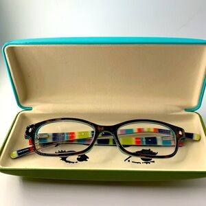 Kate spade prescription frames with case